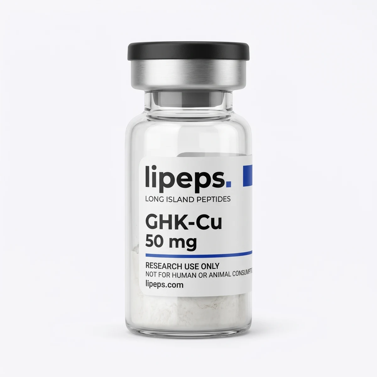 Illustrative LiPeps GHK-Cu 50 mg packaging