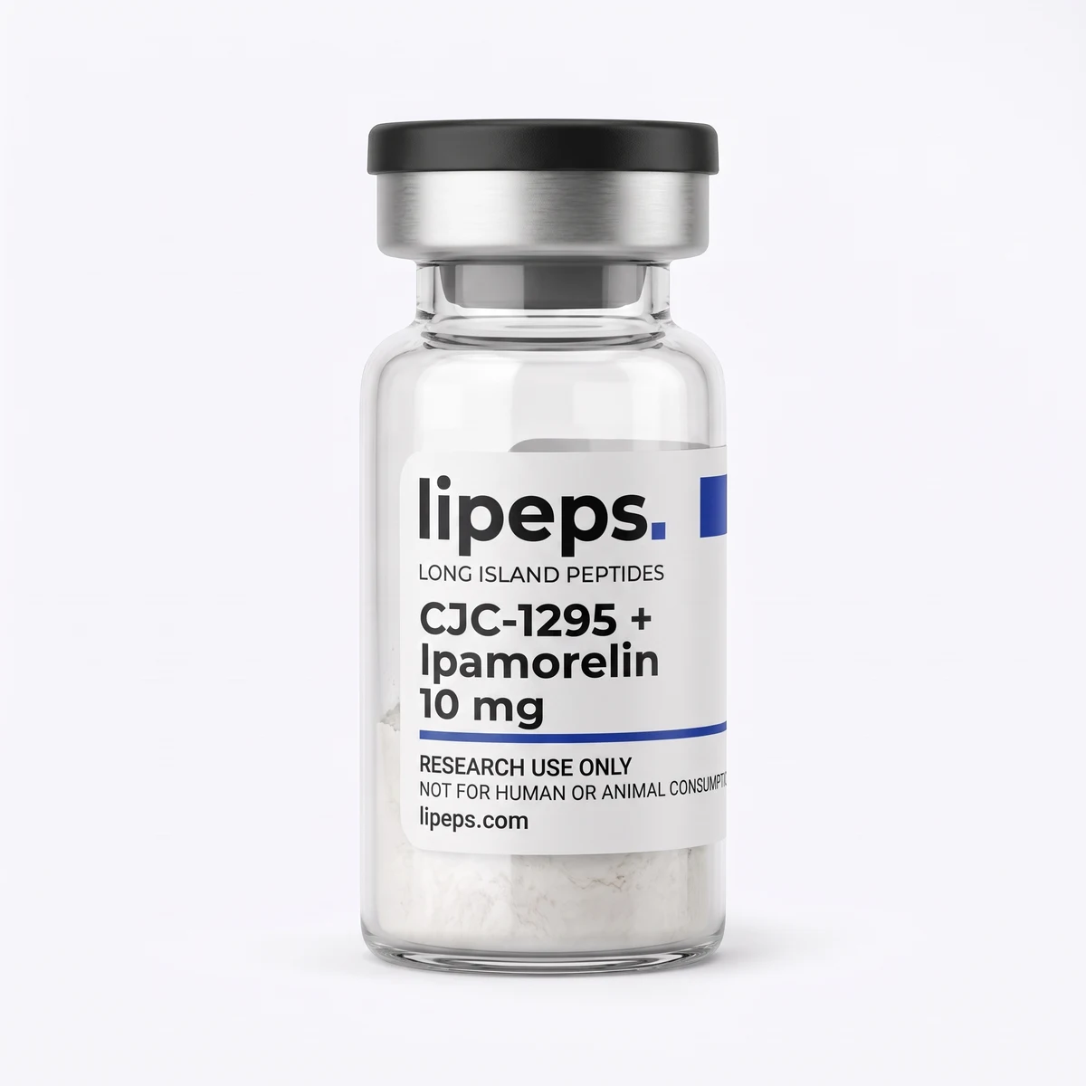 Illustrative LiPeps CJC-1295 + Ipamorelin 10 mg packaging
