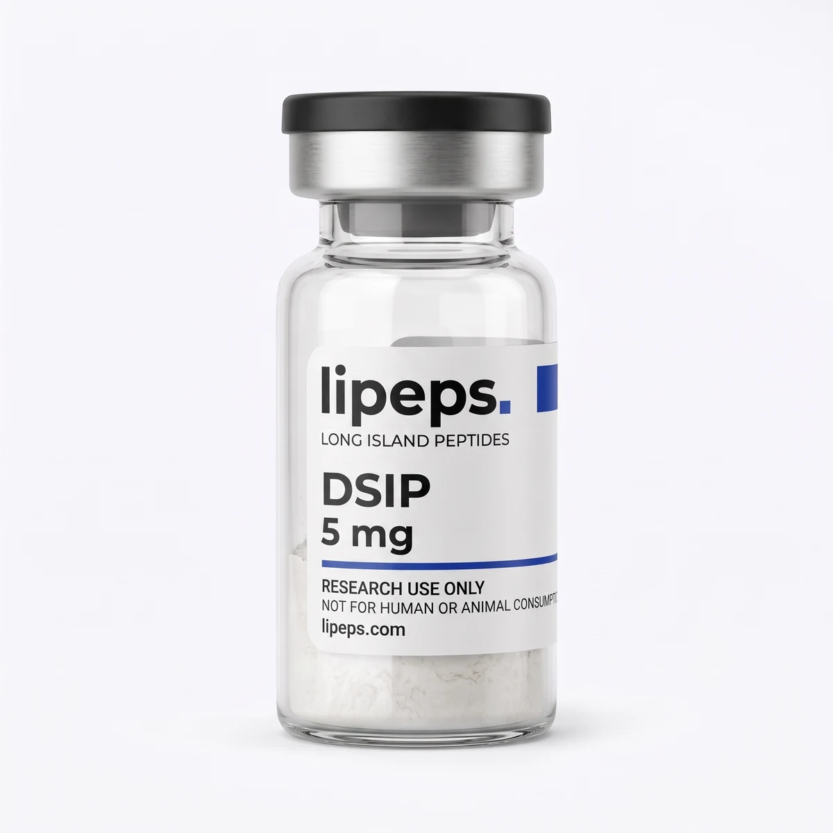 Illustrative LiPeps DSIP 5 mg packaging