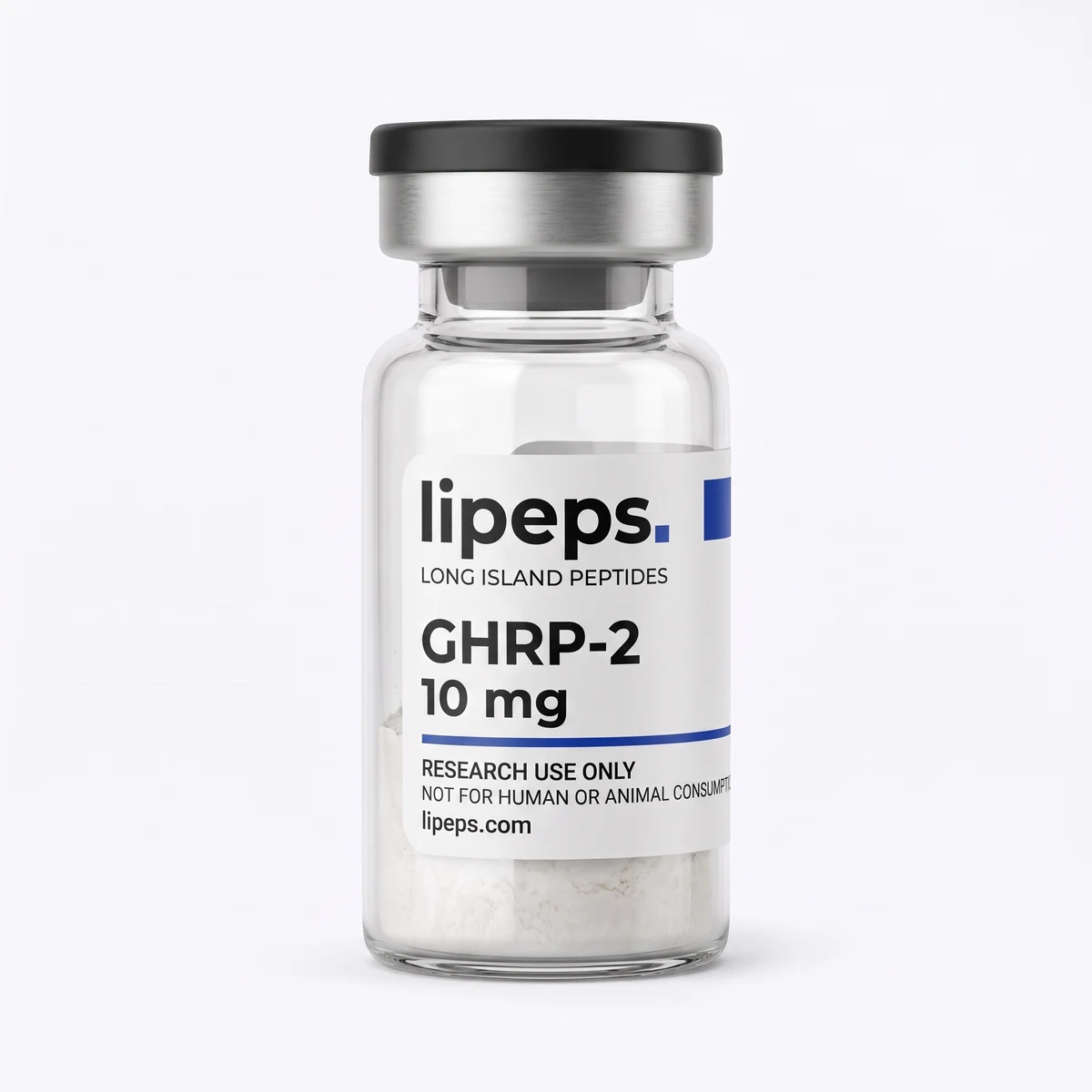 Illustrative LiPeps GHRP-2 10 mg packaging
