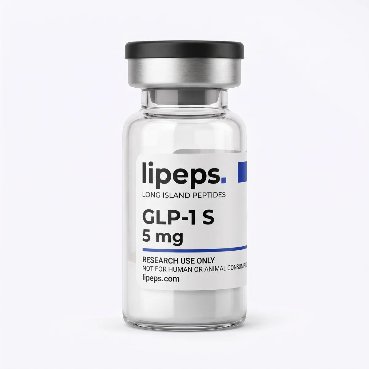 Illustrative LiPeps GLP-1 S 5 mg packaging