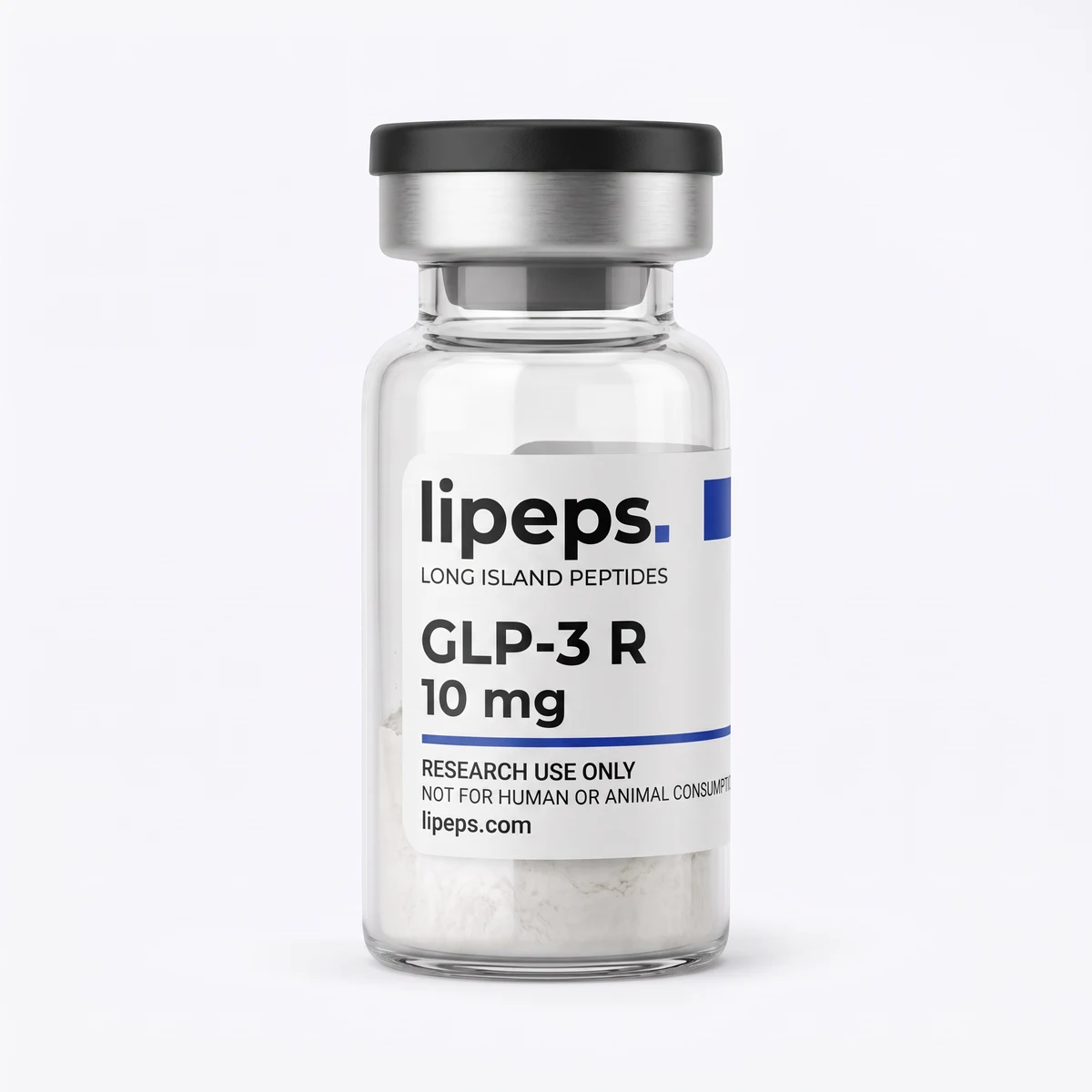 Illustrative LiPeps GLP-3 R 10 mg packaging