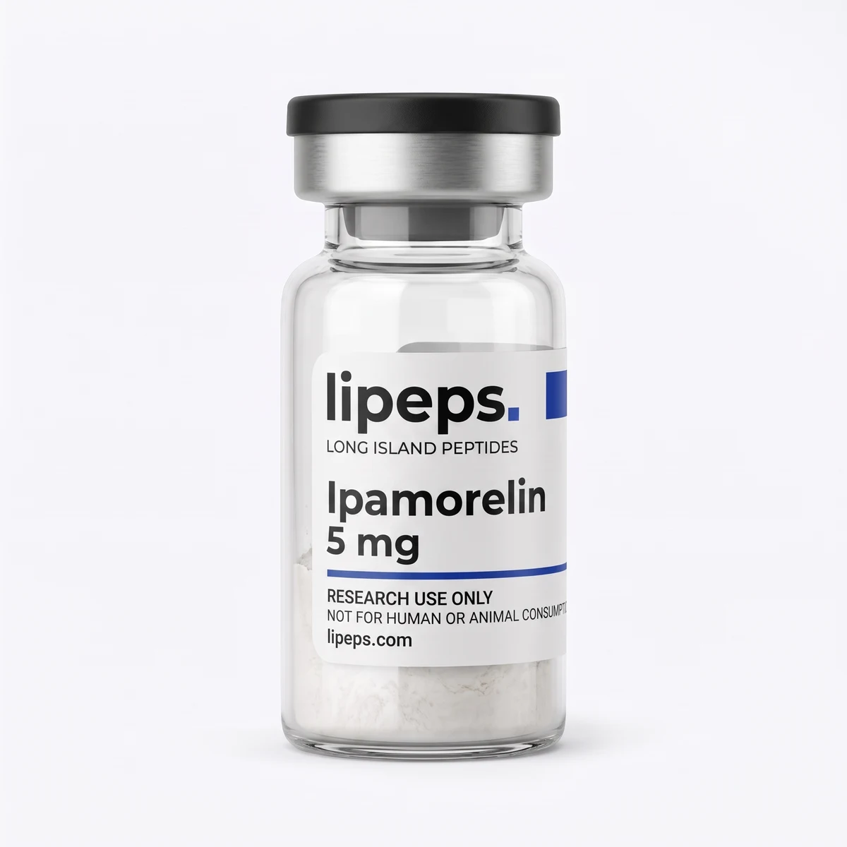 Illustrative LiPeps Ipamorelin 5 mg packaging