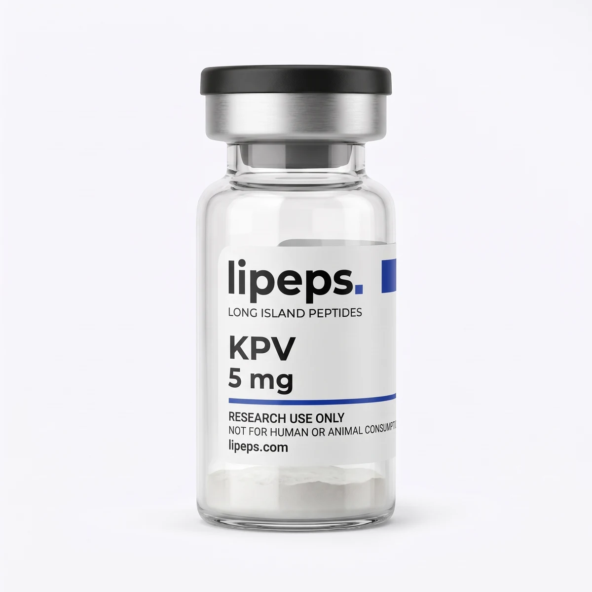 Illustrative LiPeps KPV 5 mg packaging