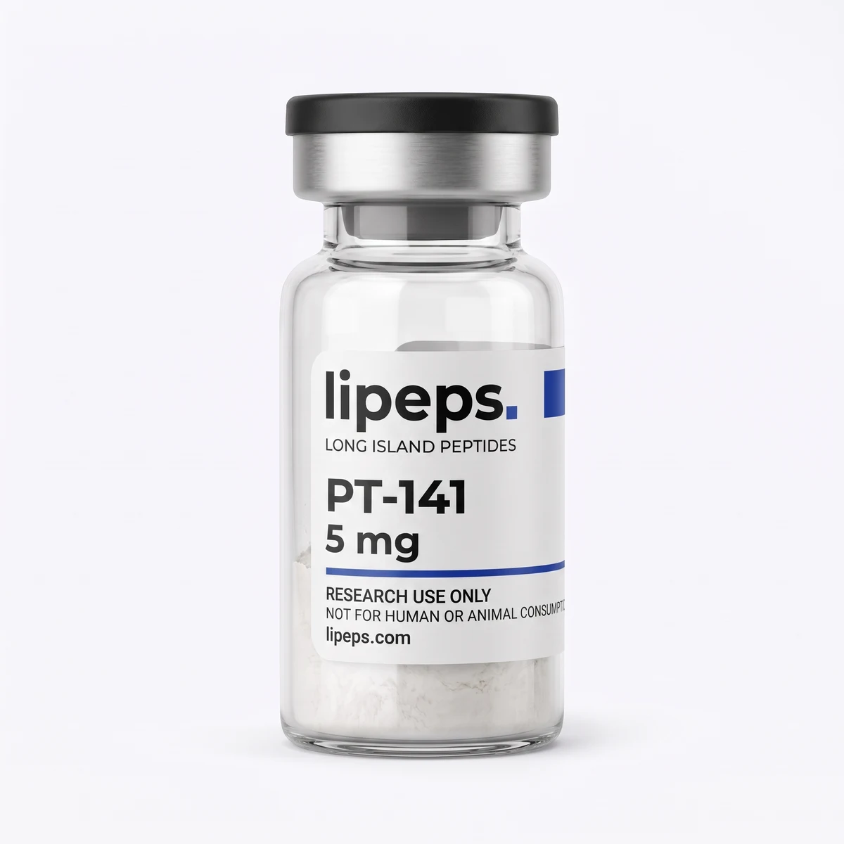Illustrative LiPeps PT-141 5 mg packaging