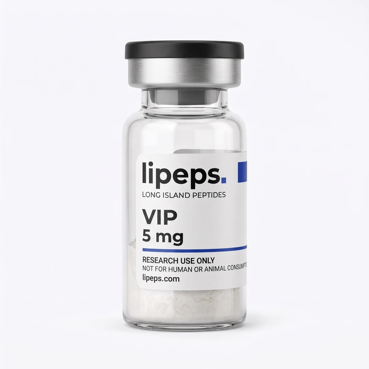 Illustrative LiPeps VIP 5 mg packaging